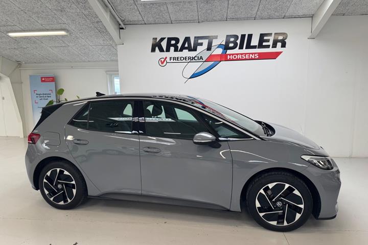 Grå VW ID.3 fra 2023
