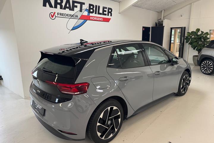 Grå VW ID.3 fra 2023