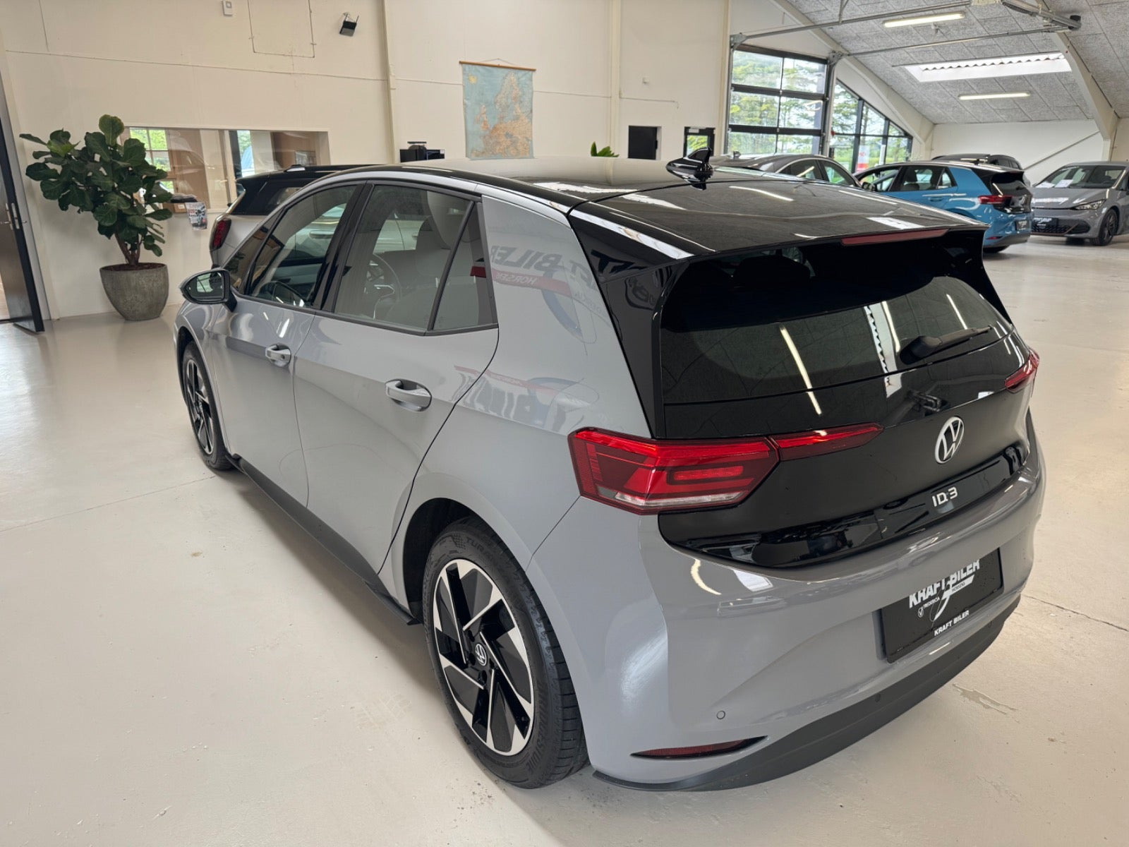 Grå VW ID.3 fra 2023