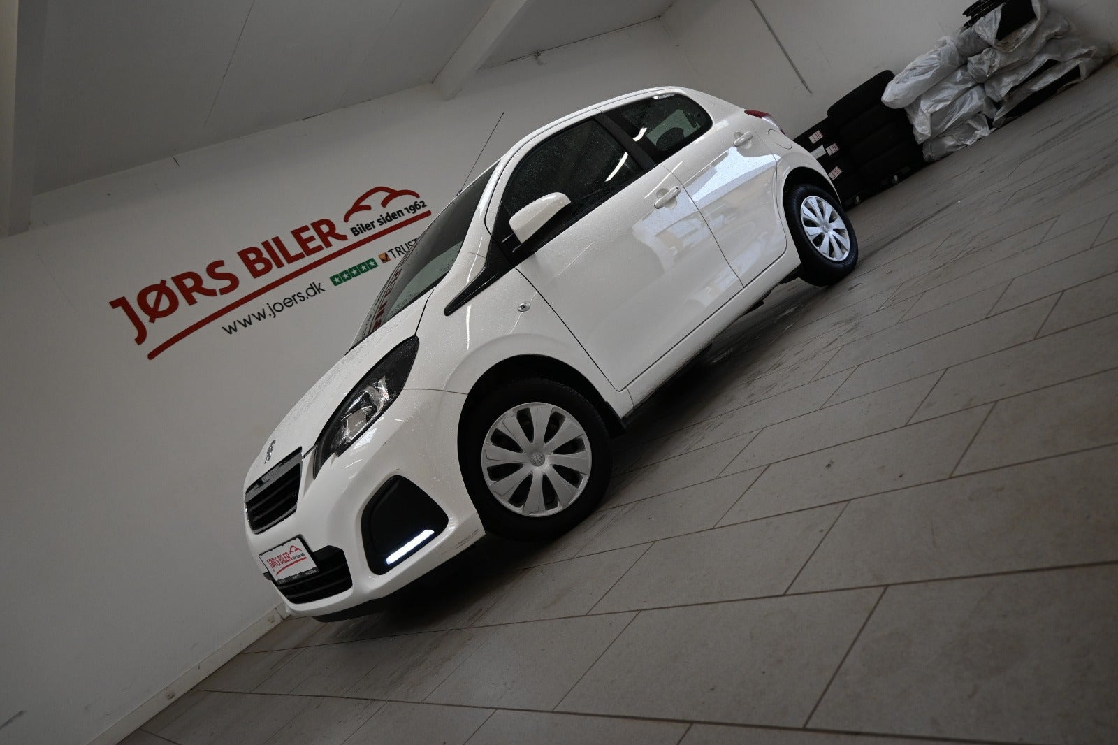 Hvid Peugeot 108 fra 2019