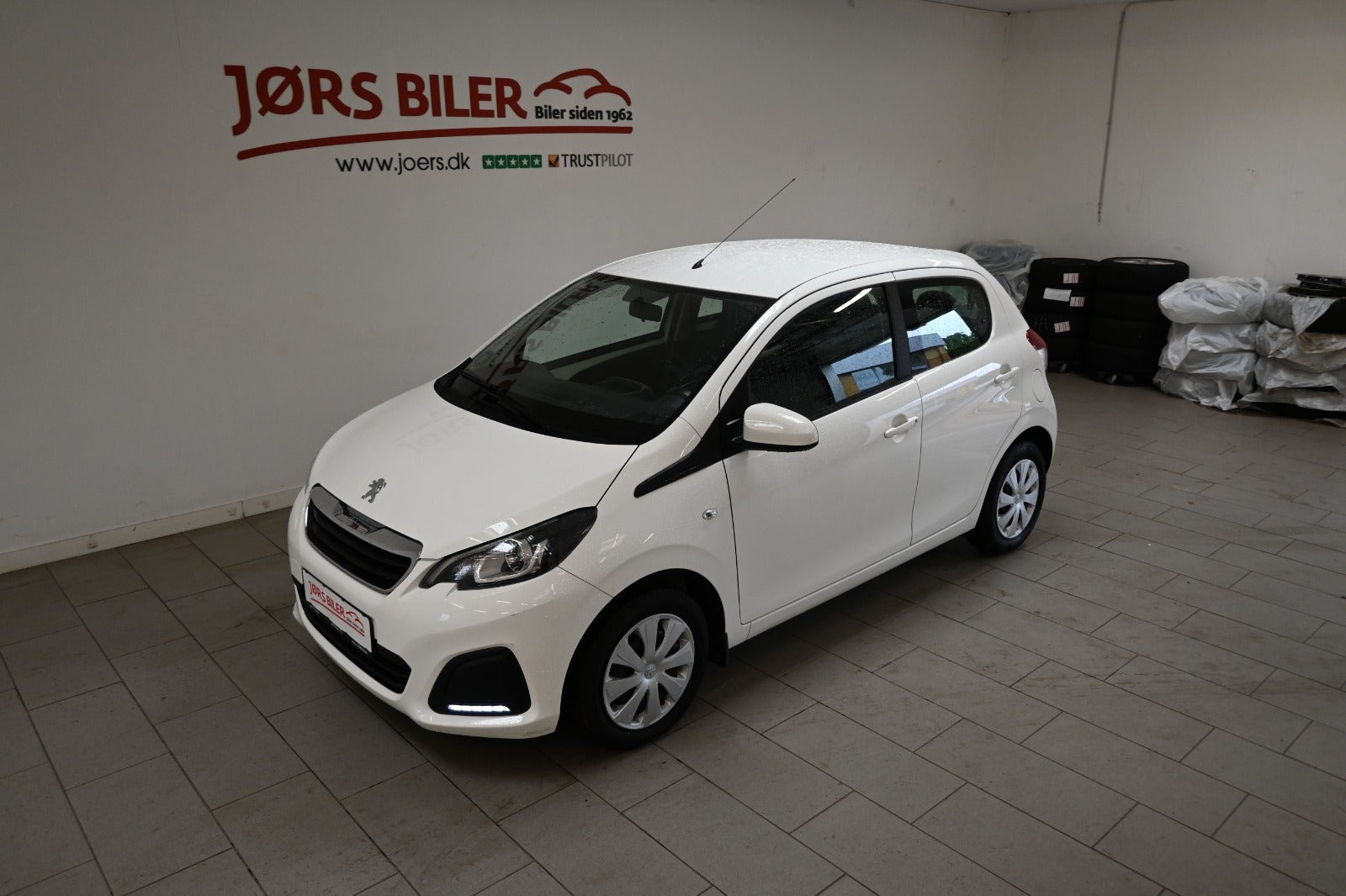 Hvid Peugeot 108 fra 2019