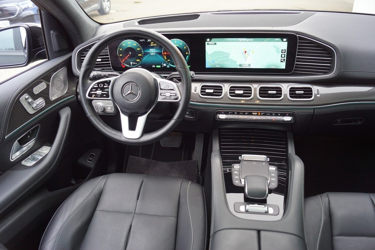 Sort Mercedes GLE350 de fra 2021