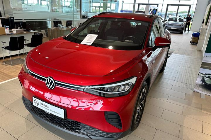 Rød VW ID.4 fra 2023