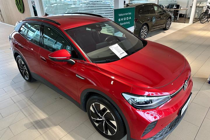 Rød VW ID.4 fra 2023