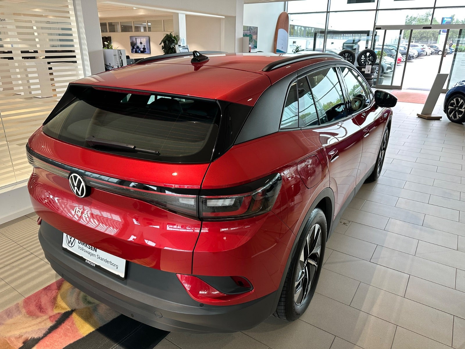 Rød VW ID.4 fra 2023