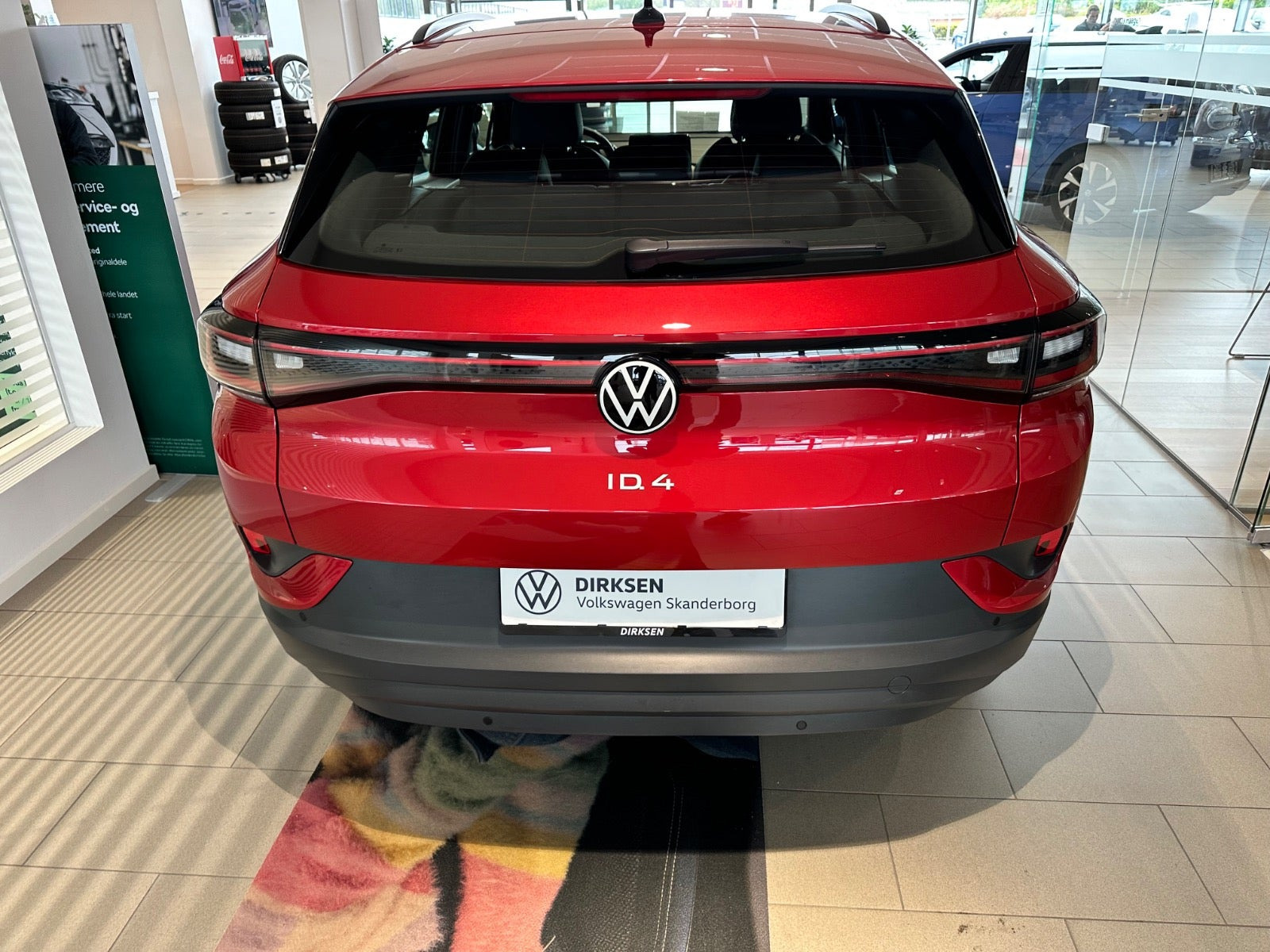 Rød VW ID.4 fra 2023