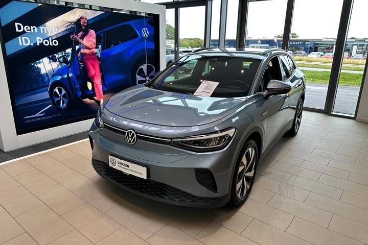 Blå VW ID.4 fra 2023
