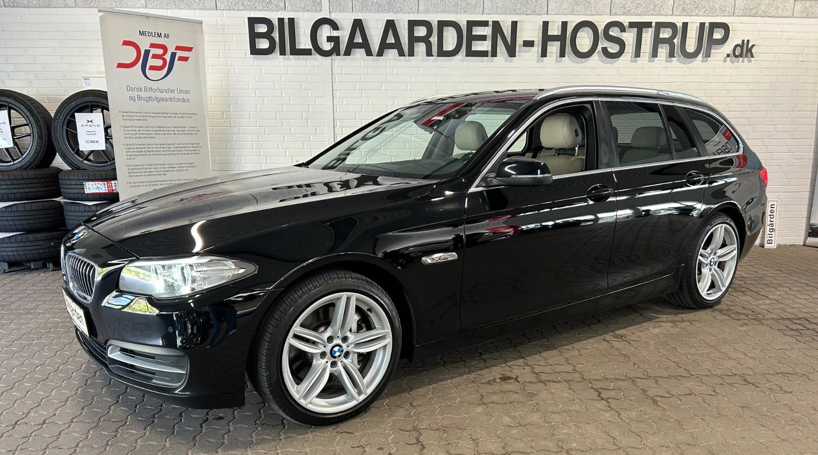 Sort BMW 530d fra 2014