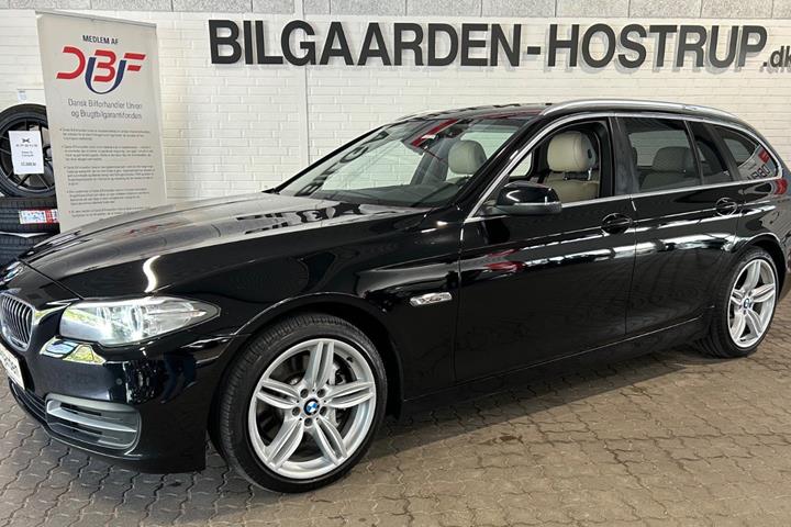 Sort BMW 530d fra 2014
