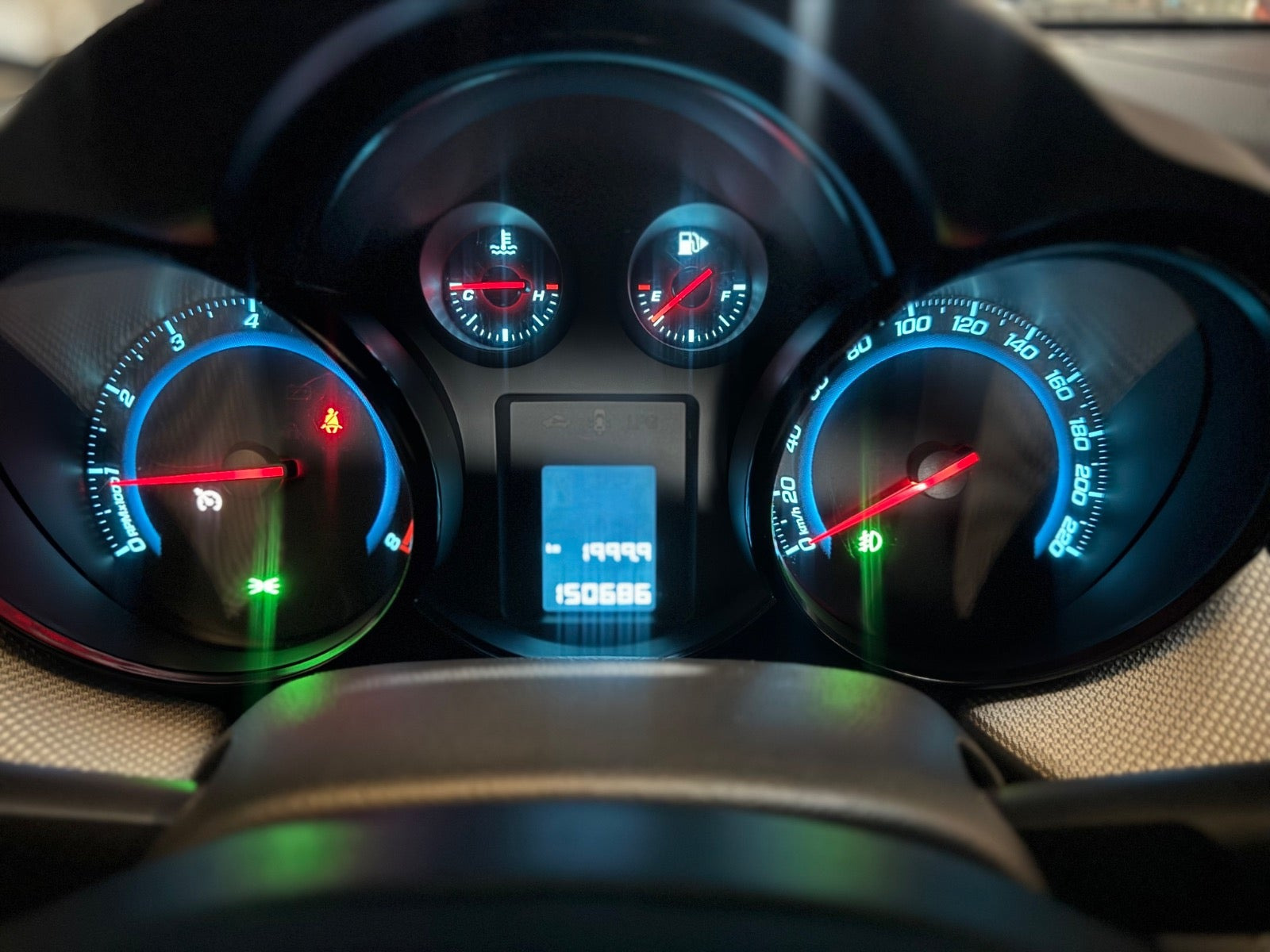 Sort Chevrolet Cruze fra 2011