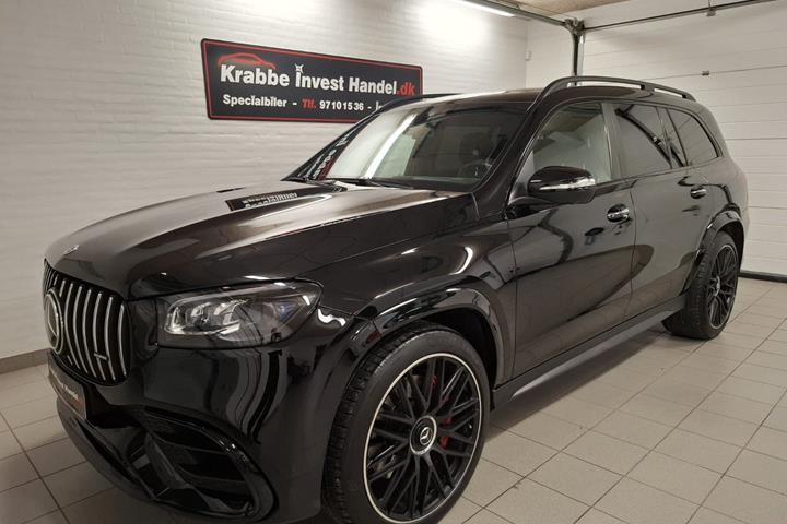 Sort Mercedes GLS63 fra 2023