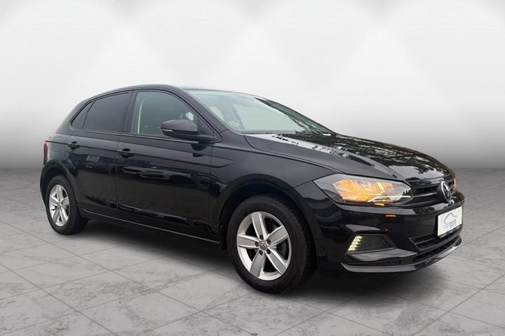 Sort VW Polo fra 2019