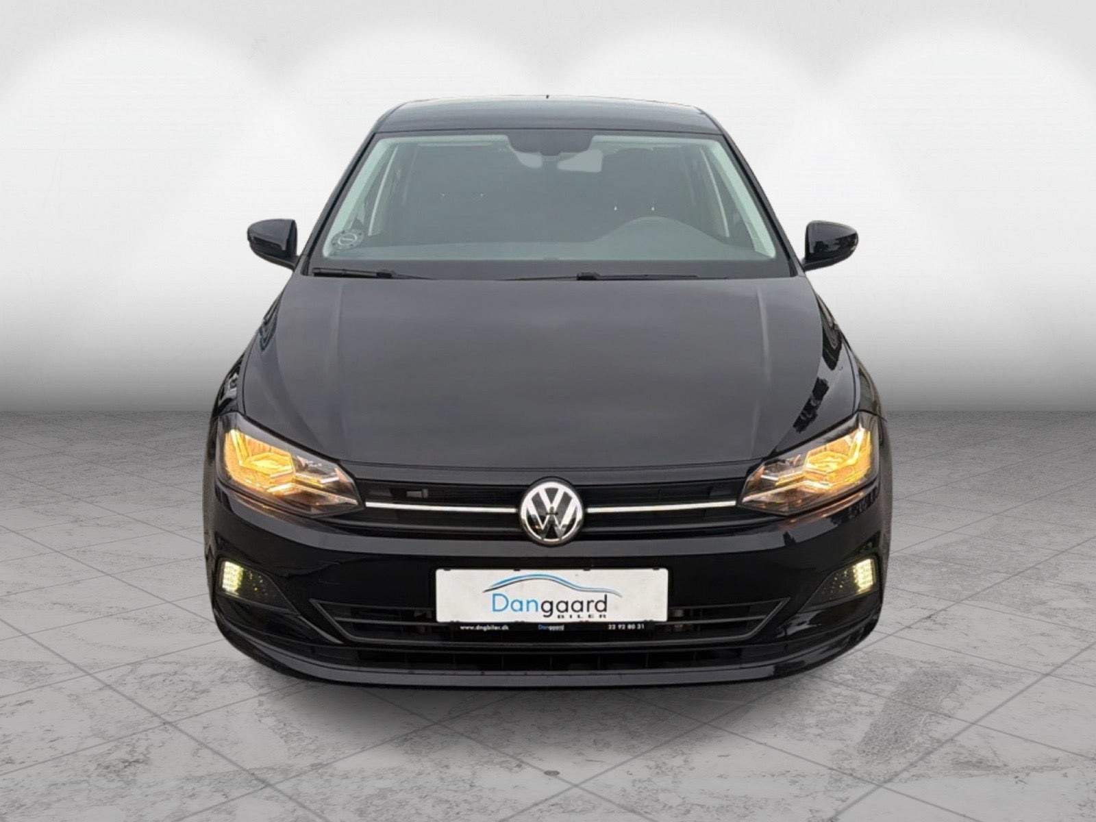 Sort VW Polo fra 2019