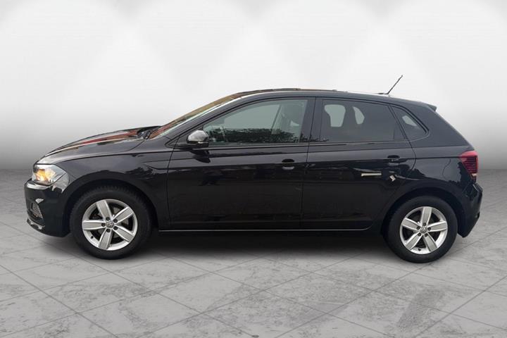 Sort VW Polo fra 2019