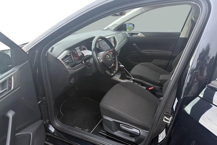 Sort VW Polo fra 2019