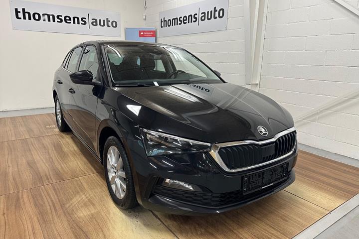 Sort Skoda Scala fra 2020
