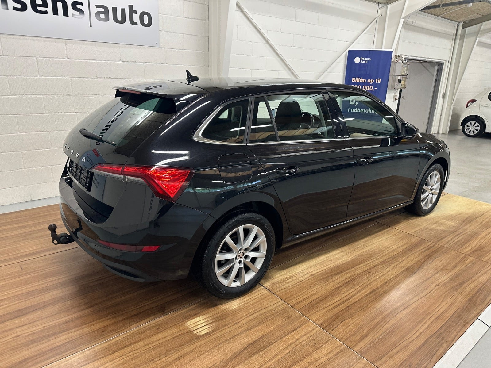 Sort Skoda Scala fra 2020