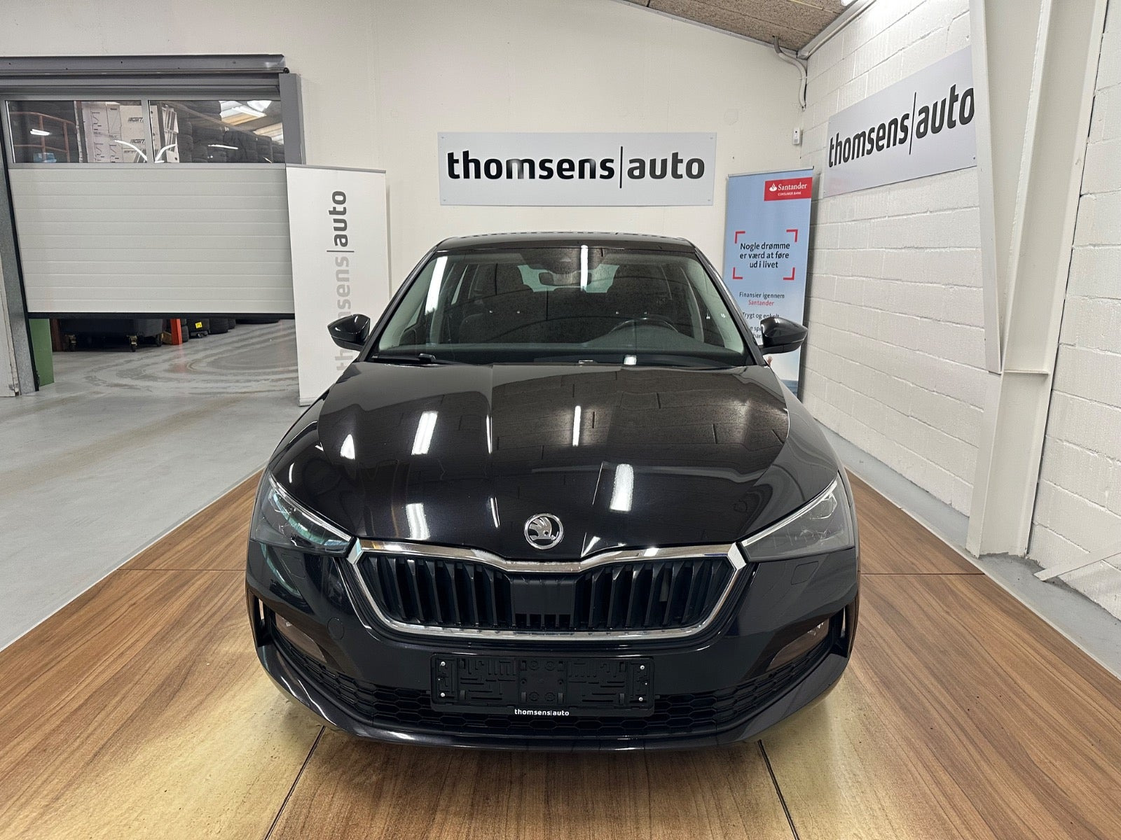 Sort Skoda Scala fra 2020