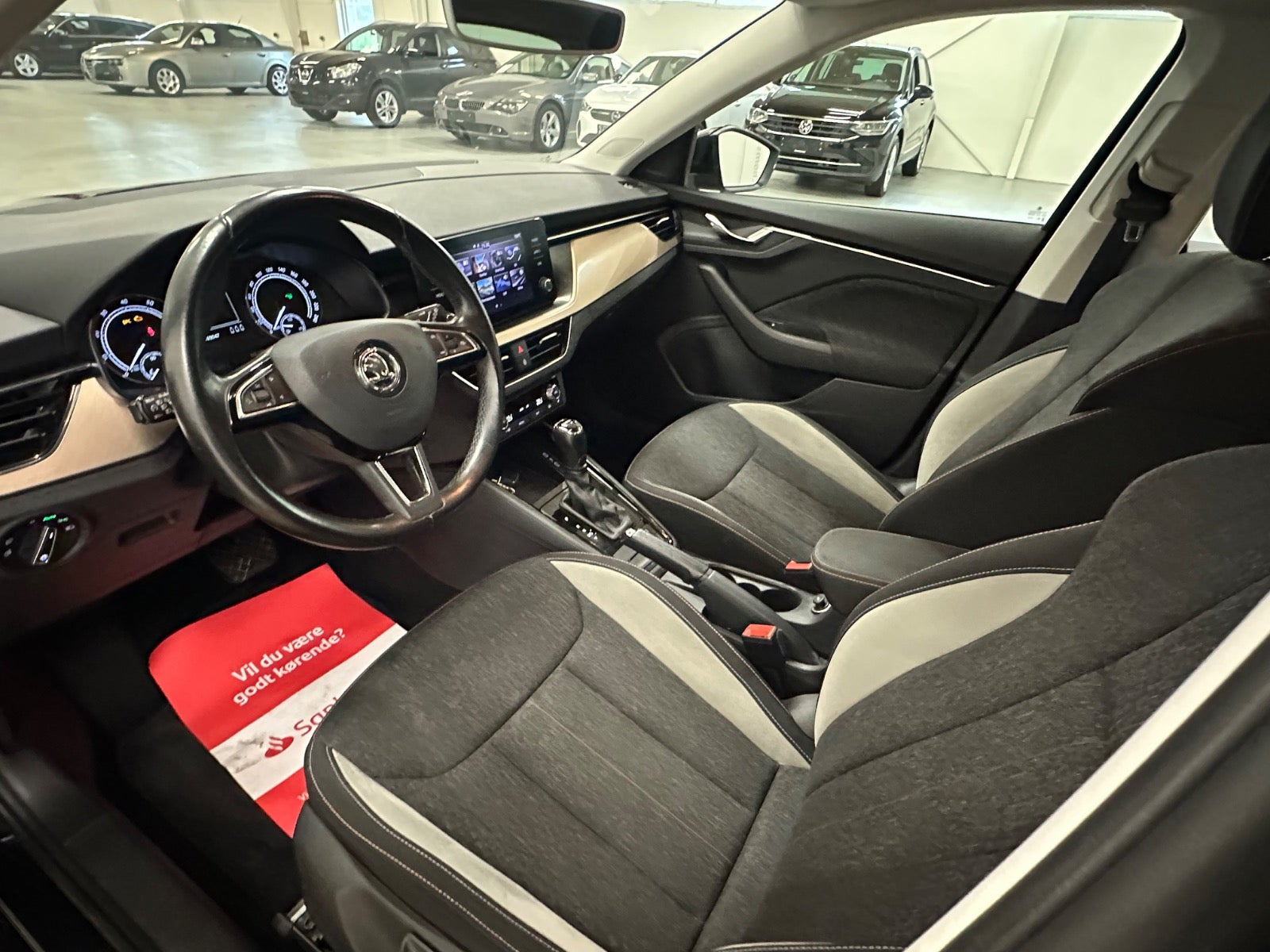 Sort Skoda Scala fra 2020