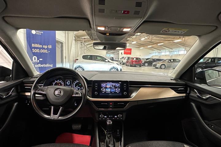 Sort Skoda Scala fra 2020
