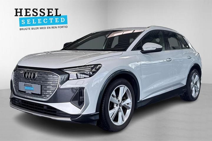 Hvid Audi Q4 e-tron fra 2022