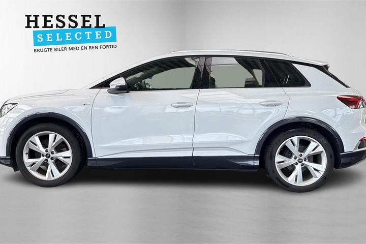 Hvid Audi Q4 e-tron fra 2022