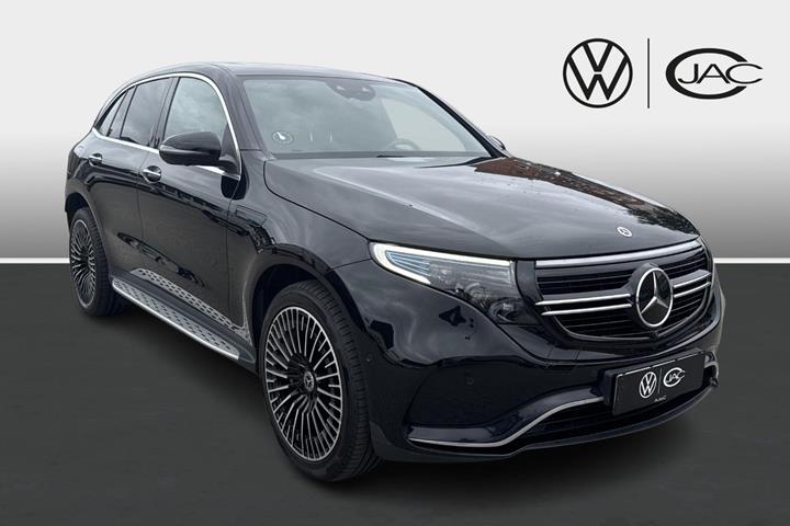 Sort Mercedes EQC400 fra 2020
