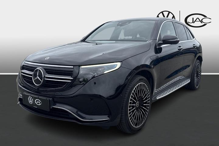 Sort Mercedes EQC400 fra 2020