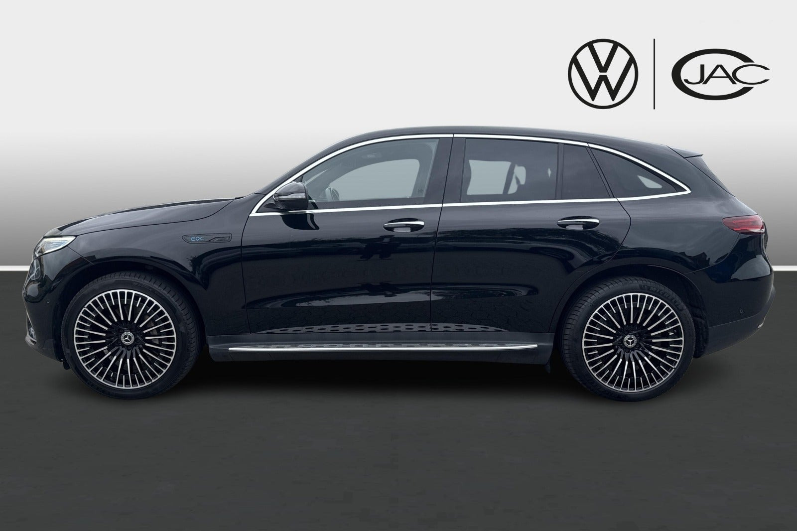 Sort Mercedes EQC400 fra 2020
