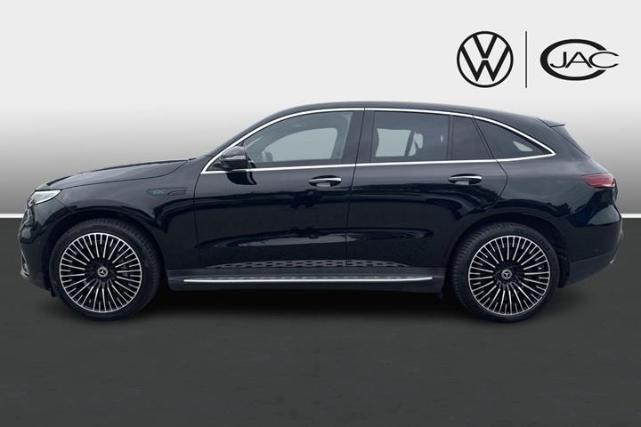 Sort Mercedes EQC400 fra 2020