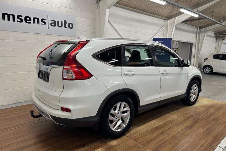 Hvid Honda CR-V fra 2015