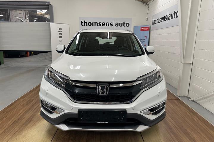 Hvid Honda CR-V fra 2015