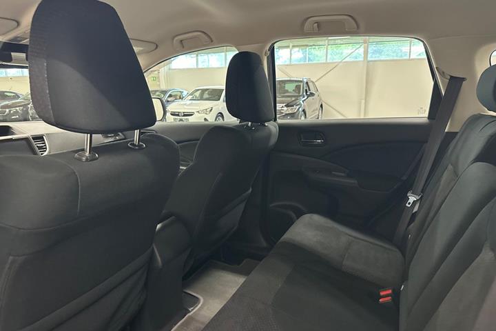 Hvid Honda CR-V fra 2015