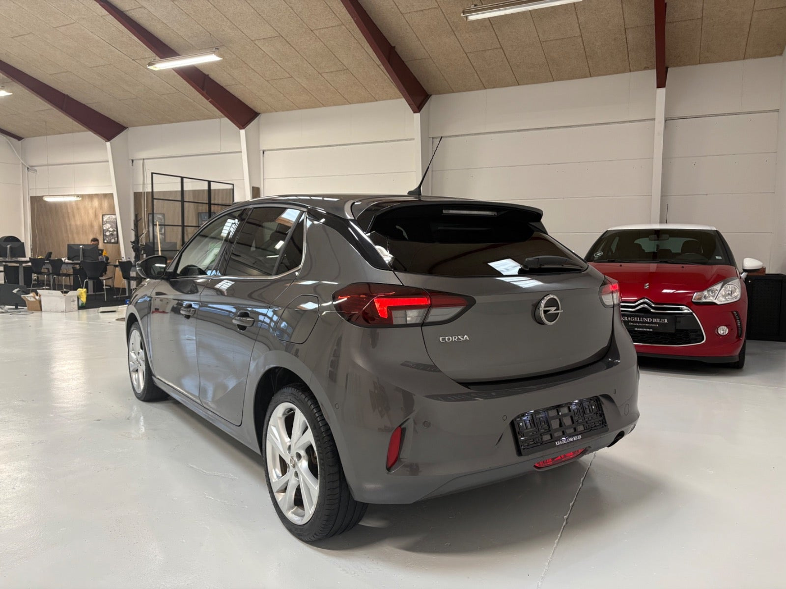 Grøn Opel Corsa fra 2020