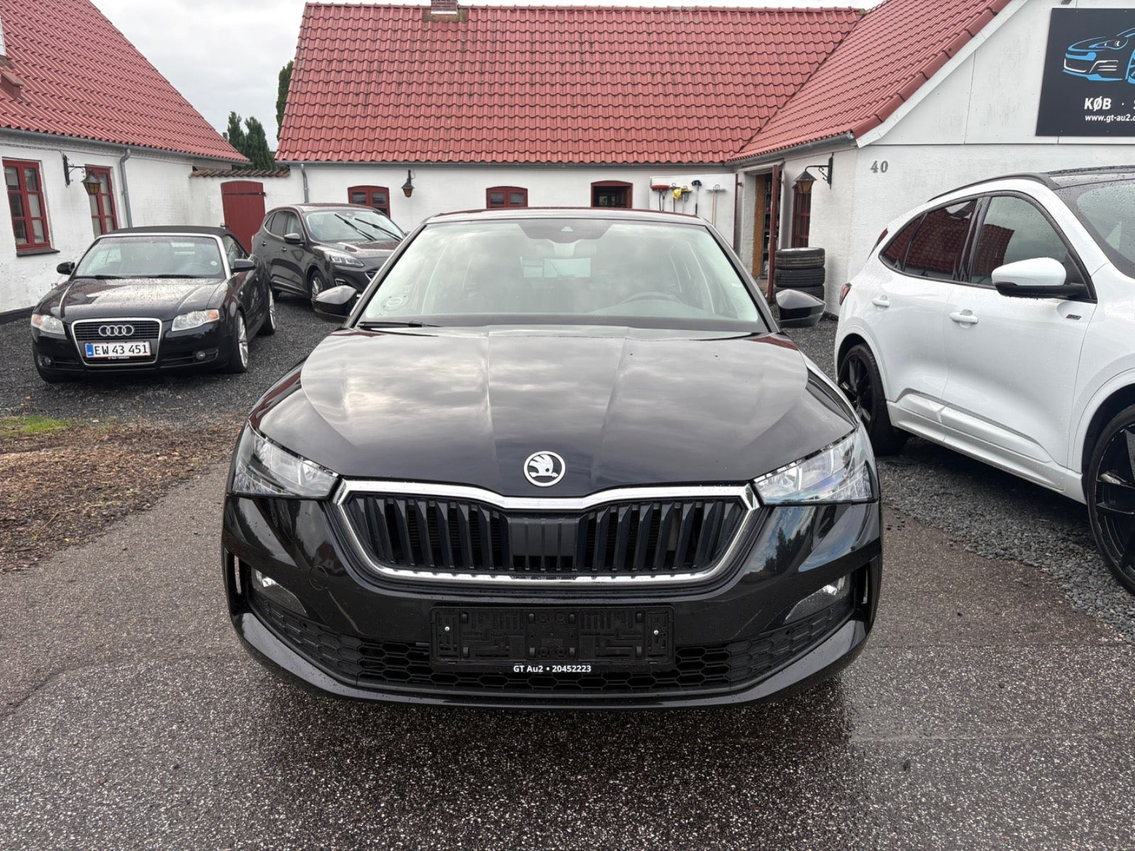 Sort Skoda Scala fra 2020