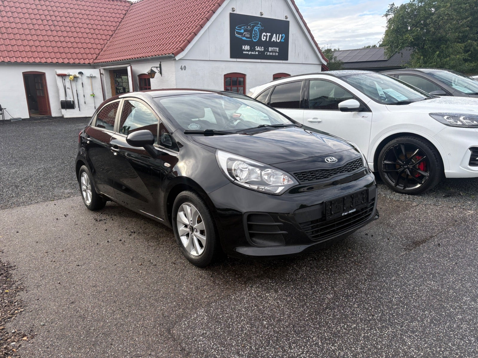 Sort Kia Rio fra 2016
