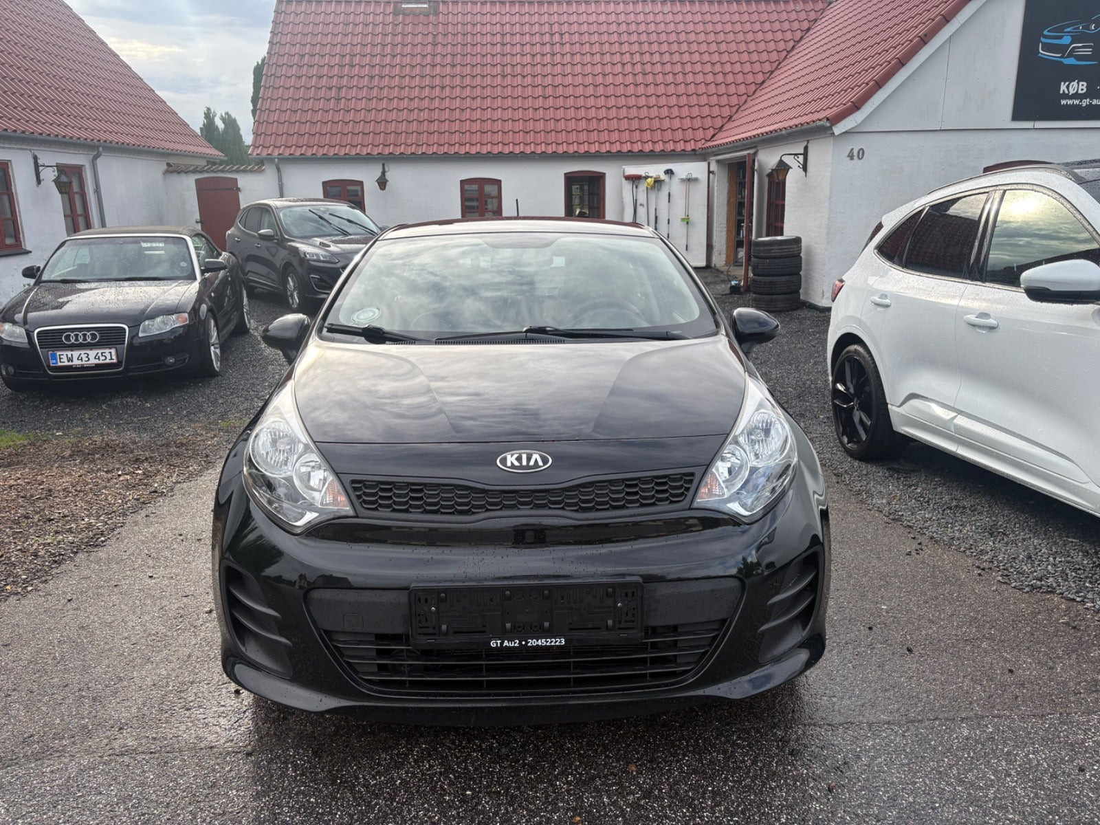 Sort Kia Rio fra 2016
