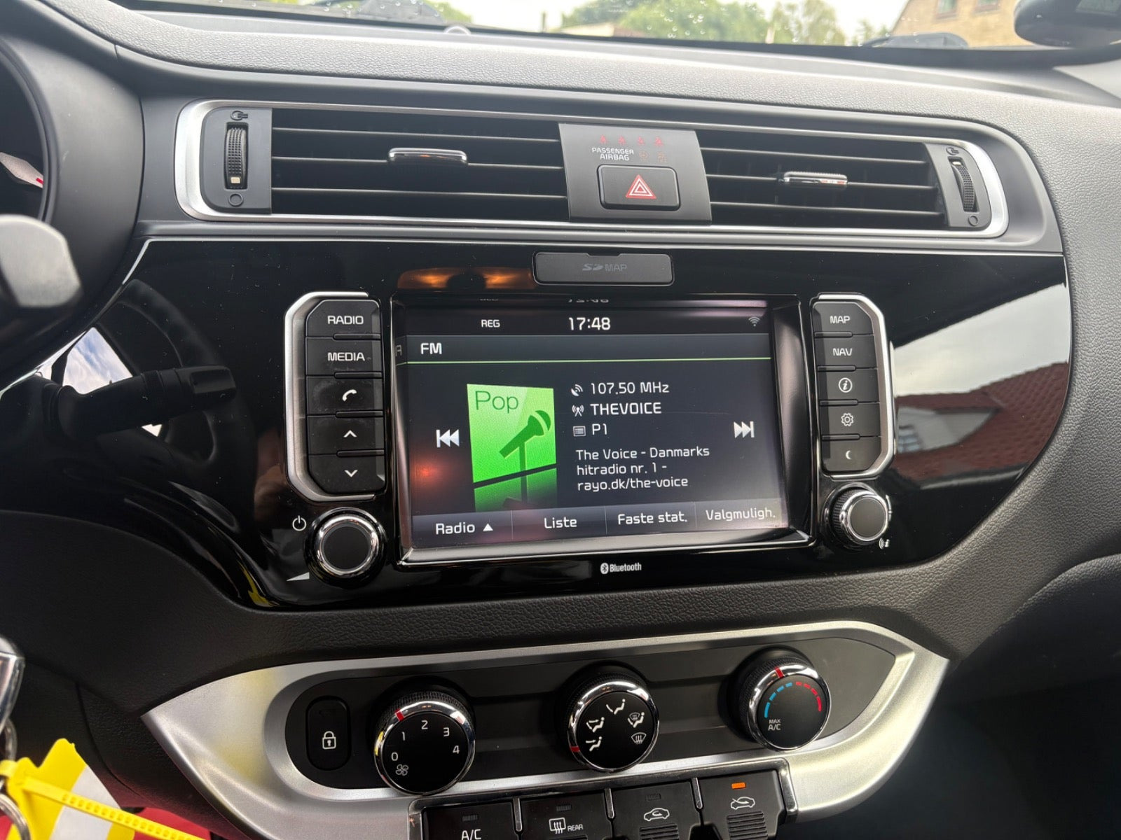 Sort Kia Rio fra 2016