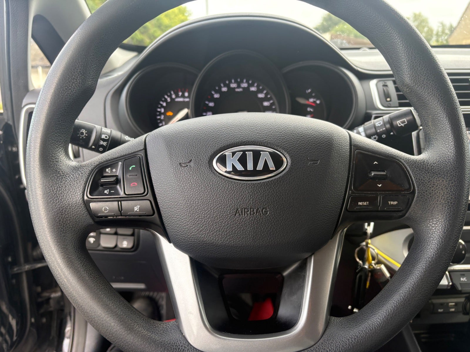 Sort Kia Rio fra 2016