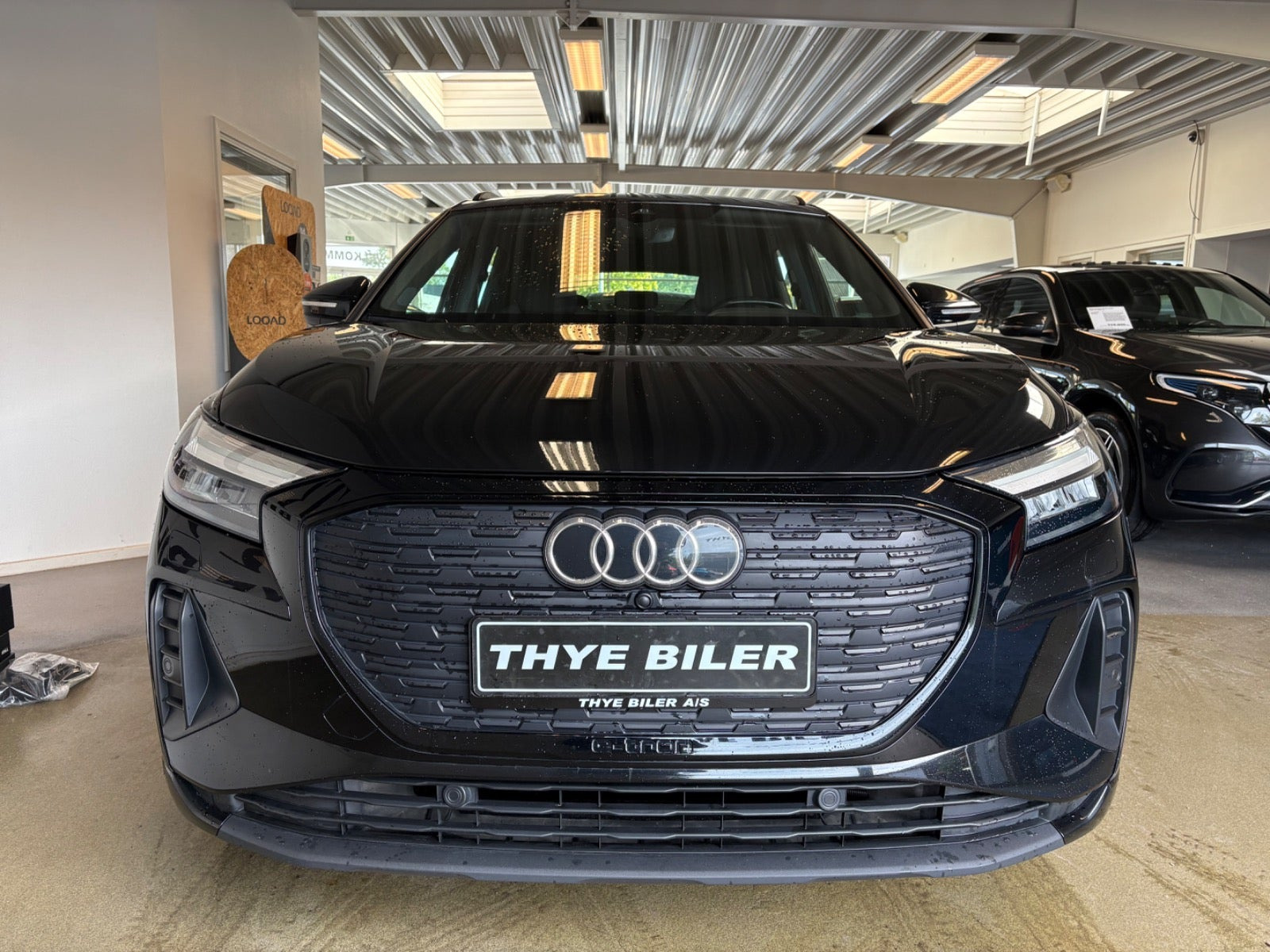 Sort Audi Q4 e-tron fra 2023