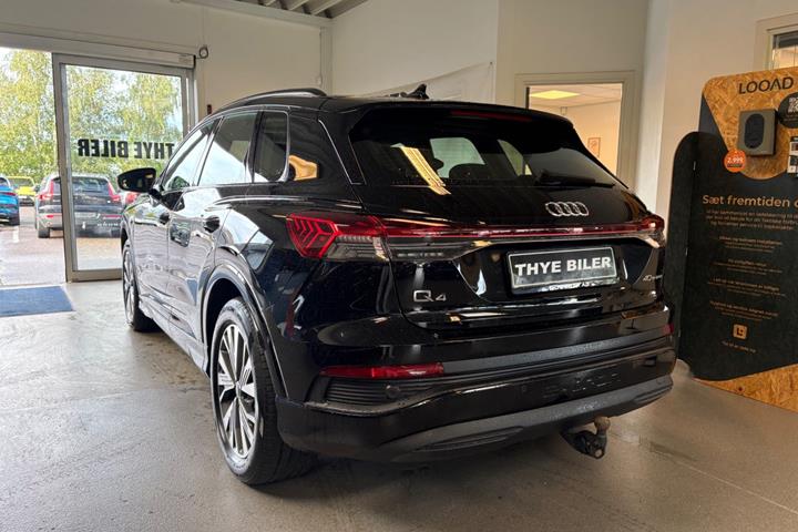 Sort Audi Q4 e-tron fra 2023