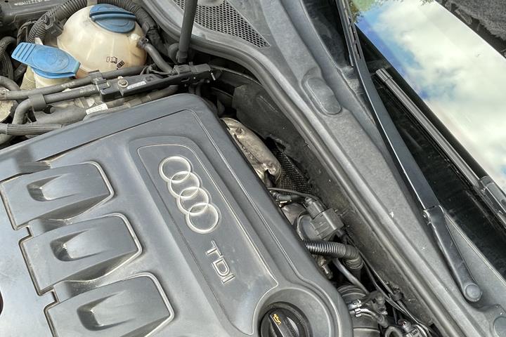 Sort Audi A3 fra 2010