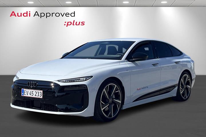 Hvid Audi A6 fra 2026