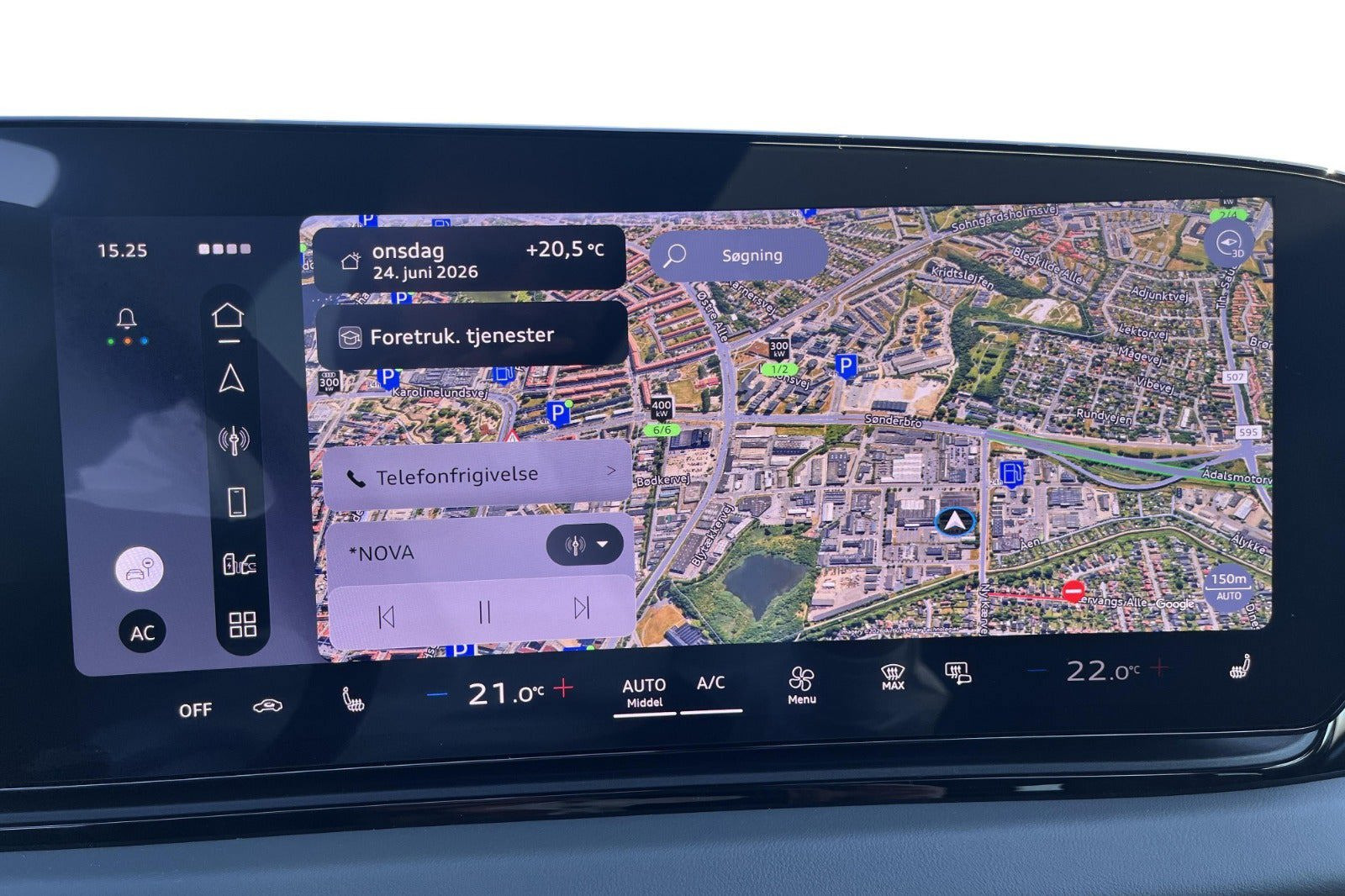 Hvid Audi A6 fra 2026