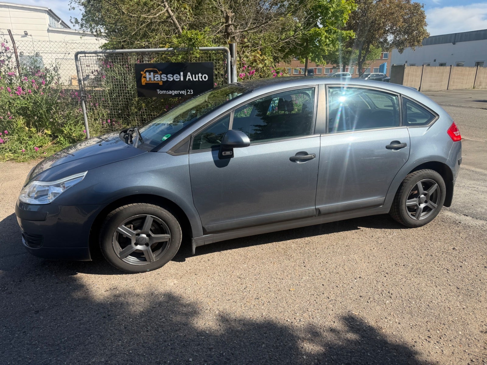Grøn Citroën C4 fra 2008