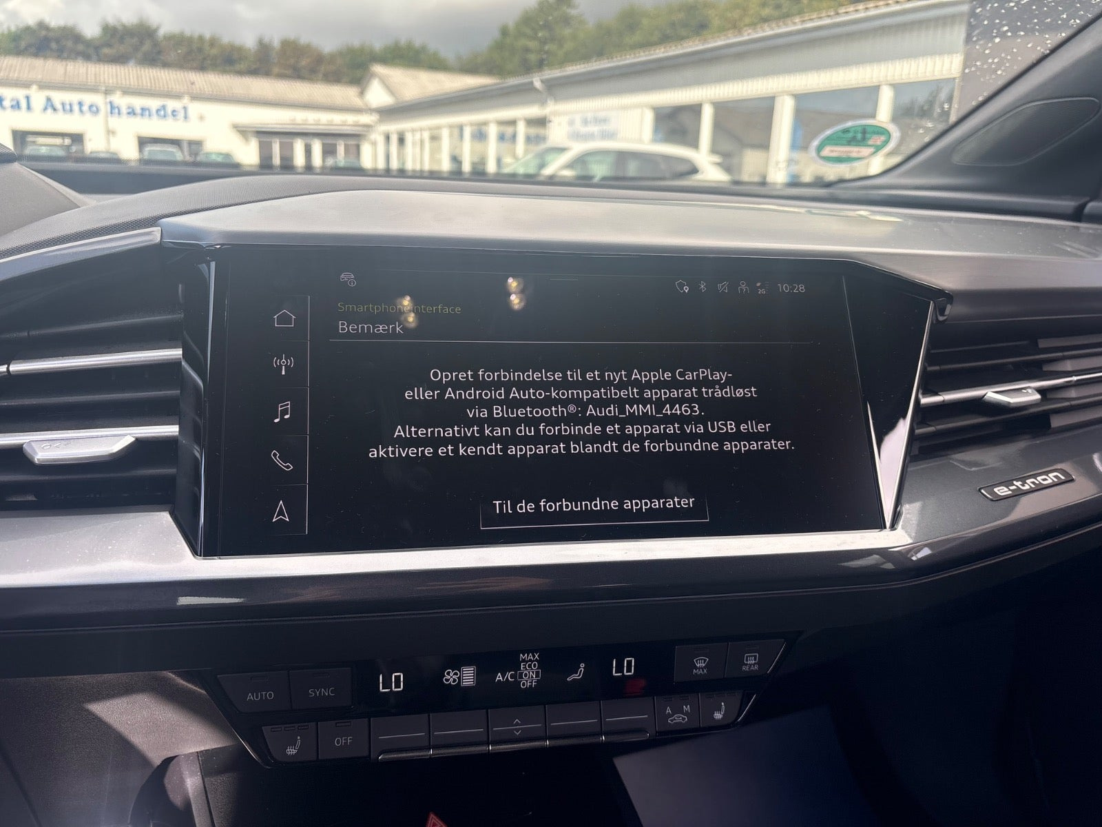 Sort Audi Q4 e-tron fra 2024