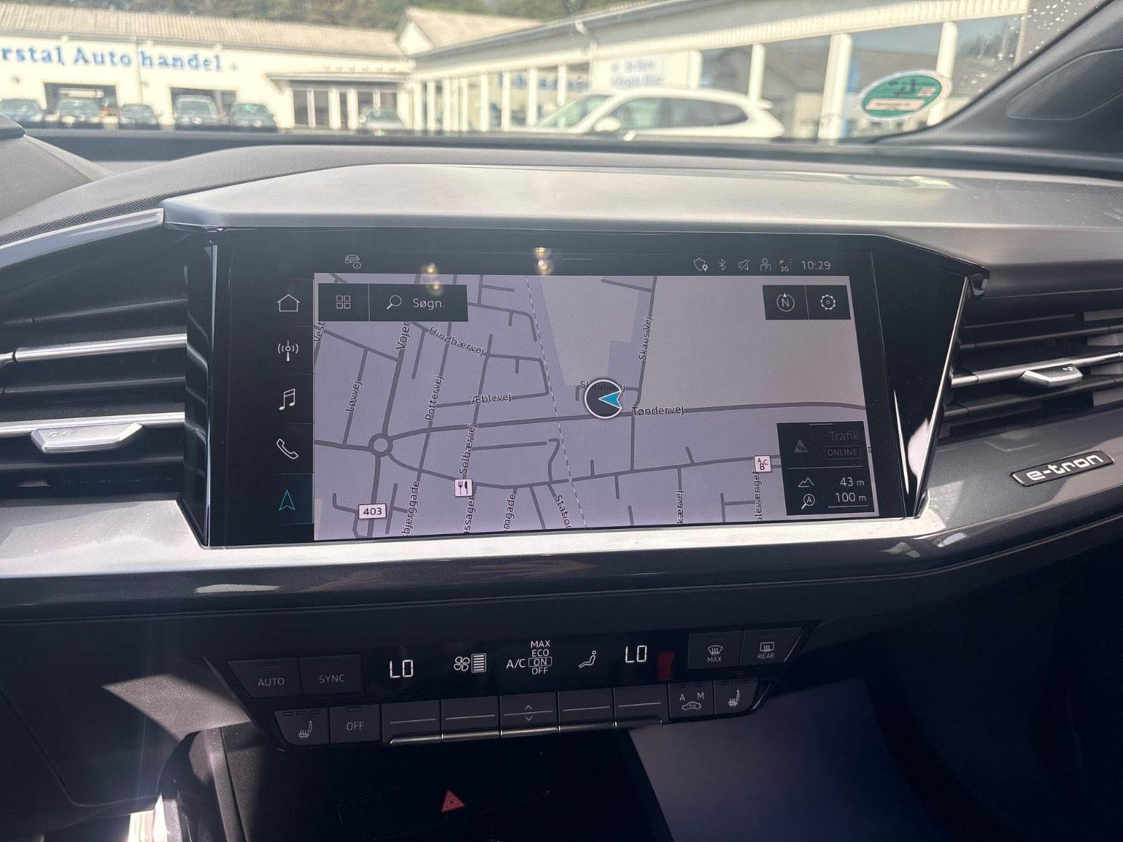 Sort Audi Q4 e-tron fra 2024