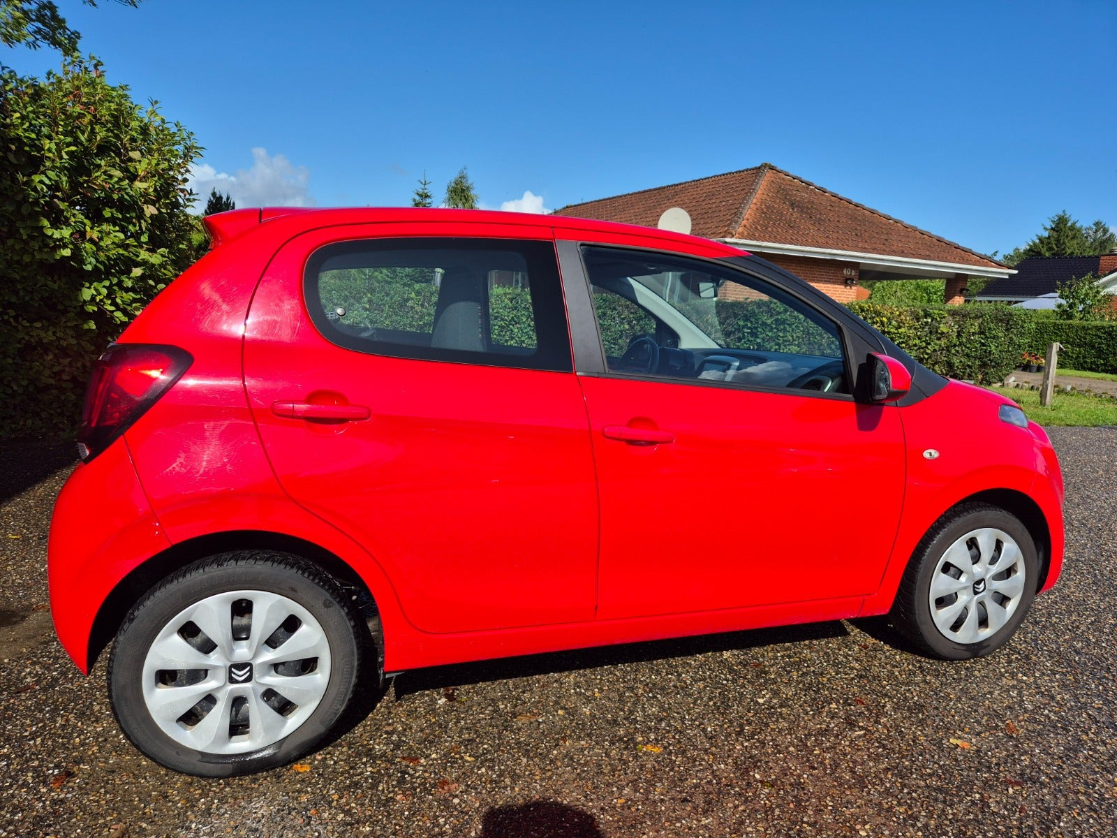 Grøn Citroën C1 fra 2016