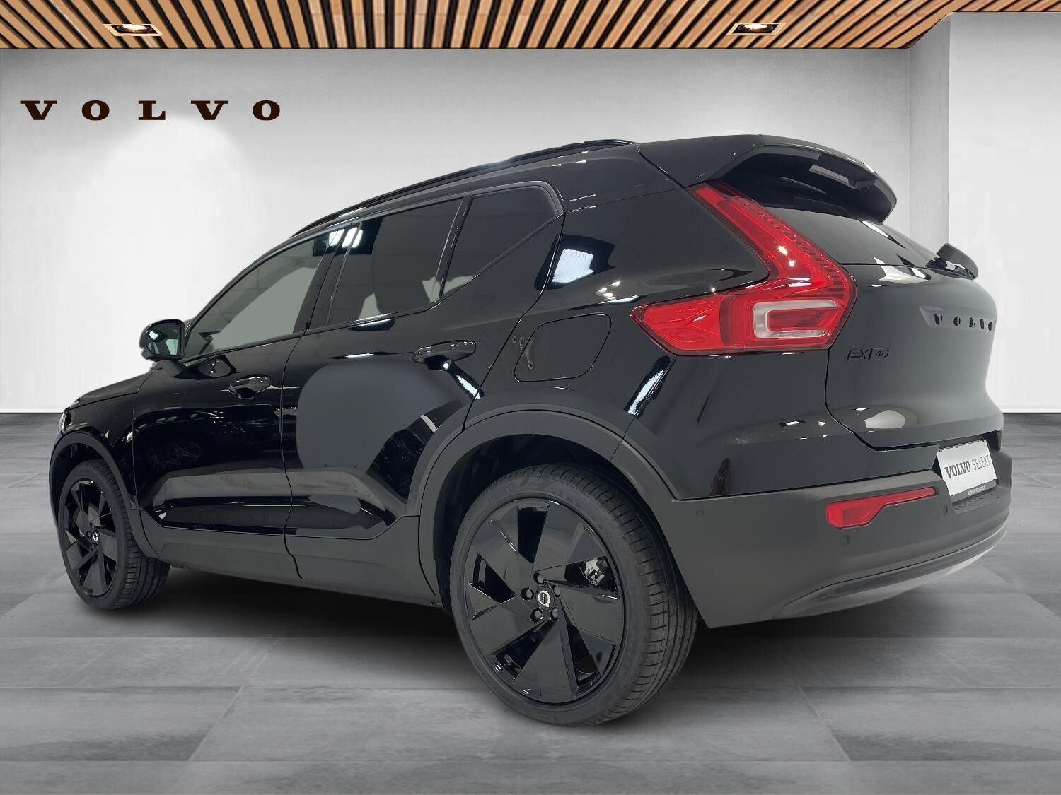 Sort Volvo EX40 fra 2026