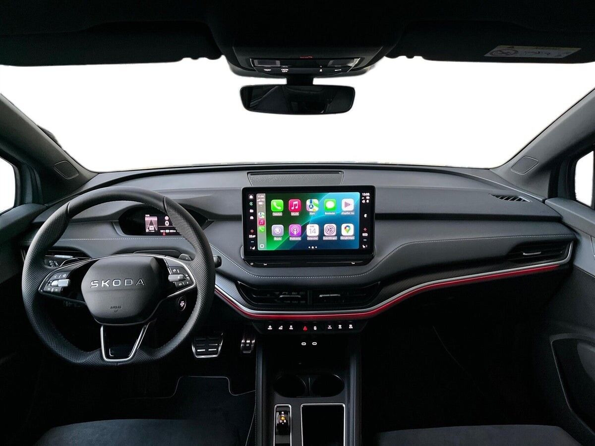Sølv Skoda Enyaq fra 2026